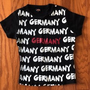 NWOT Germany Printed T-shirt